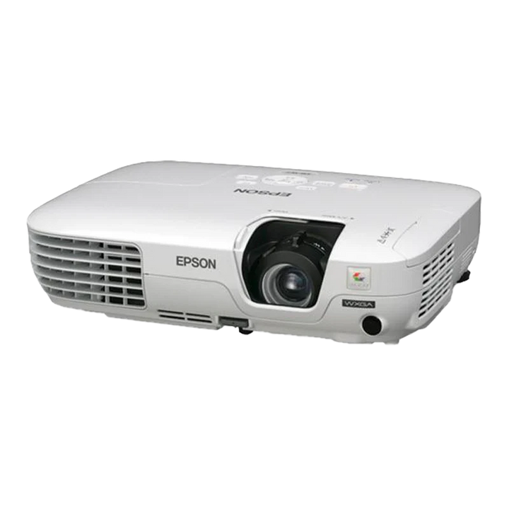 Standalone view of the compact Epson EB-X7 video projector before packing