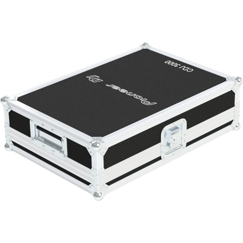 Front view of the professional touring flight case for 1x Pioneer CDJ-3000 professional multi-player by ALP Flight Cases