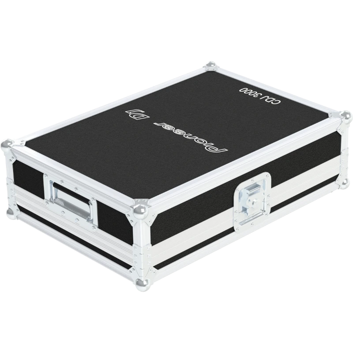 Front view of the professional touring flight case for 1x Pioneer CDJ-3000 professional multi-player by ALP Flight Cases