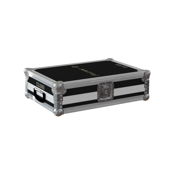 Front view of the professional touring flight case for 1x Pioneer CDJ-3000 V2 multi-player by ALP Flight Cases