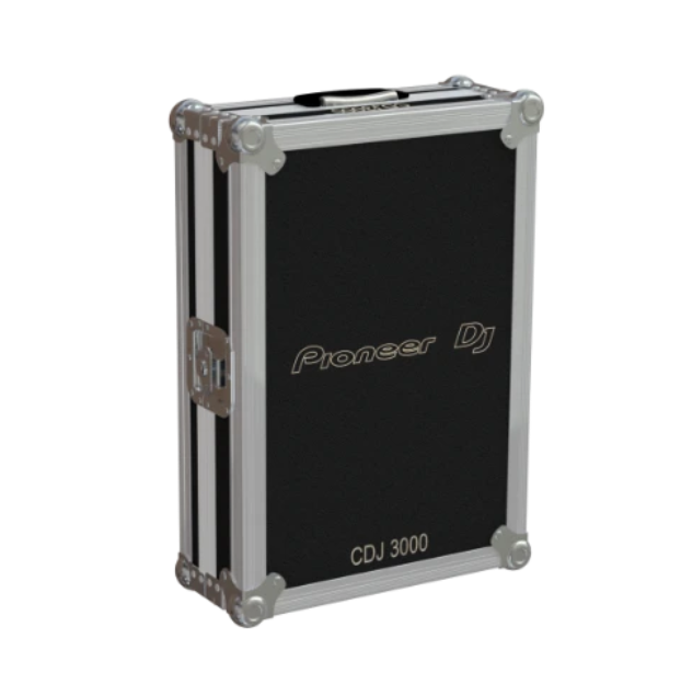Front view of the professional touring flight case for 1x Pioneer CDJ-3000 V2 multi-player by ALP Flight Cases