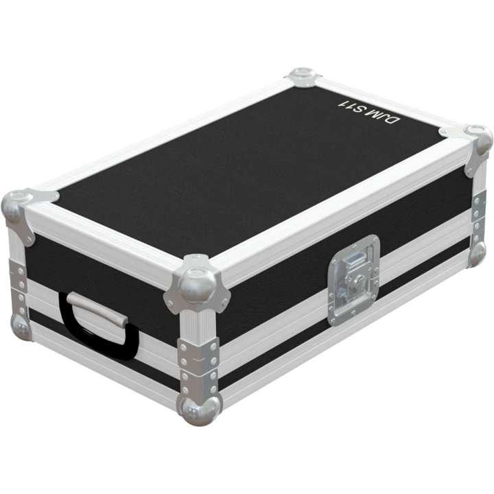 Front view of the professional touring flight case for 1x Pioneer DJM-S11 battle mixer by ALP Flight Cases