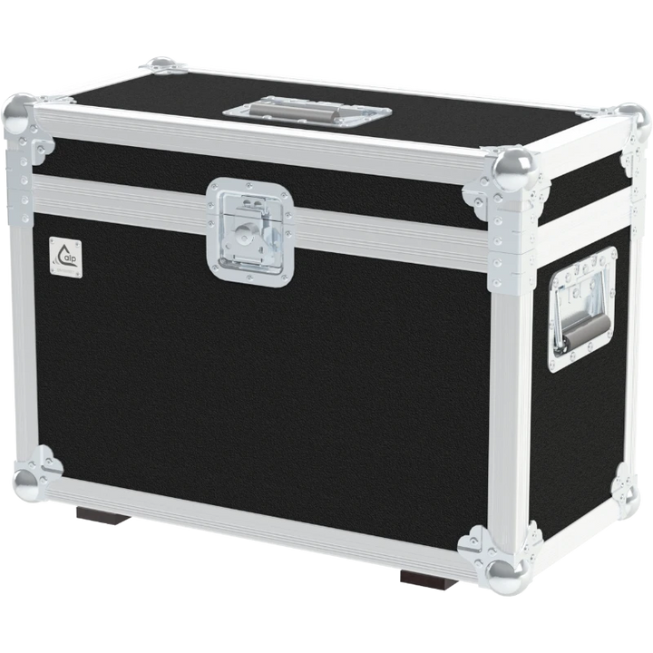 Front view of the professional flight case for two portable computers by ALP Flight Cases