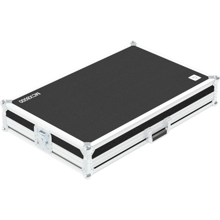 Front view of the professional touring flight case for Denon DJ MCX8000 hybrid standalone controller by ALP Flight Cases