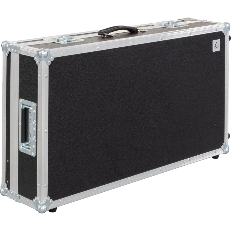 Front view of the professional flight case for 2x Pioneer XDJ-700 and DJM-450 by ALP Flight Cases