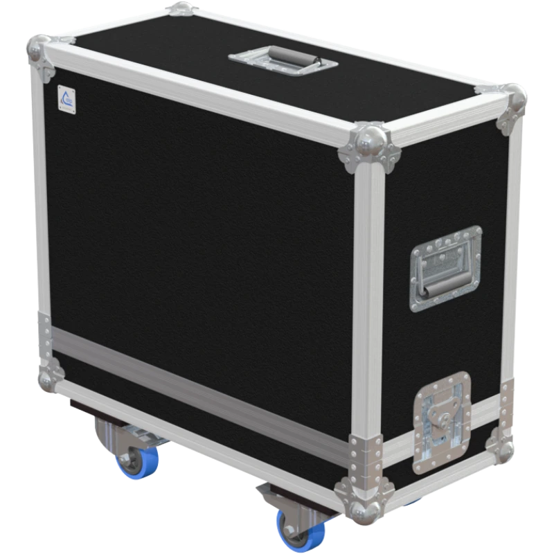 Front view of the professional flight case for Fender '65 Twin Reverb reissue by ALP Flight Cases