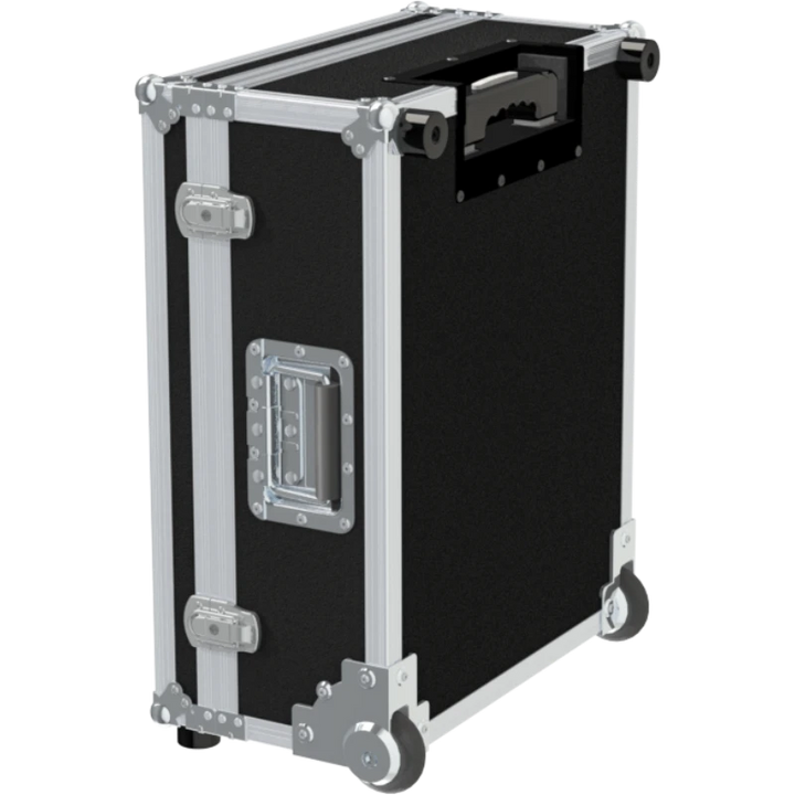 Rear view of the 530mm Multicase PRO showing the telescopic handle and 10mm birch plywood construction