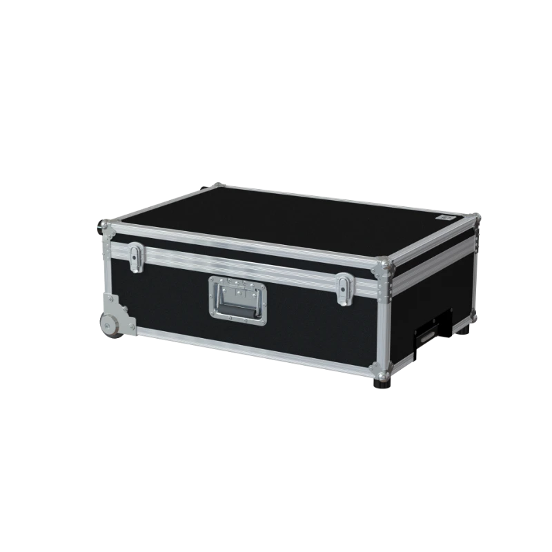 Rear view of the 730mm Multicase PRO showing the telescopic handle and 10mm birch plywood construction