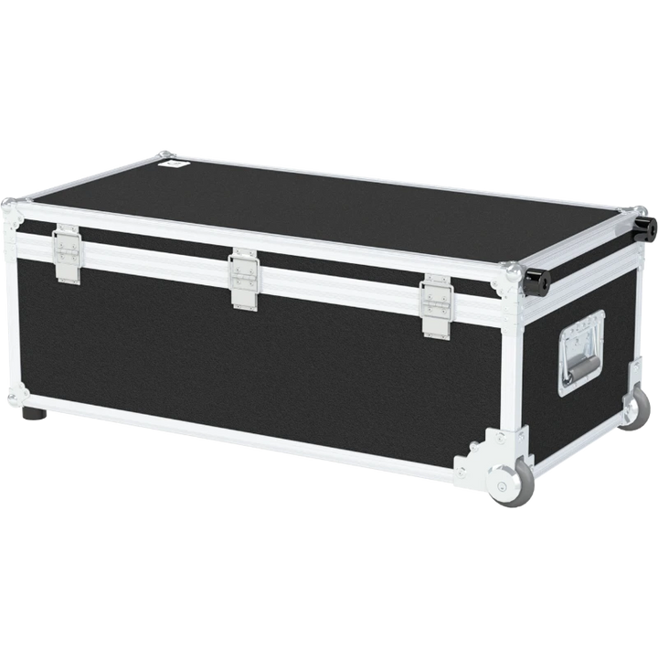 Rear view of the 850mm Multicase PRO showing the telescopic handle and 10mm birch plywood