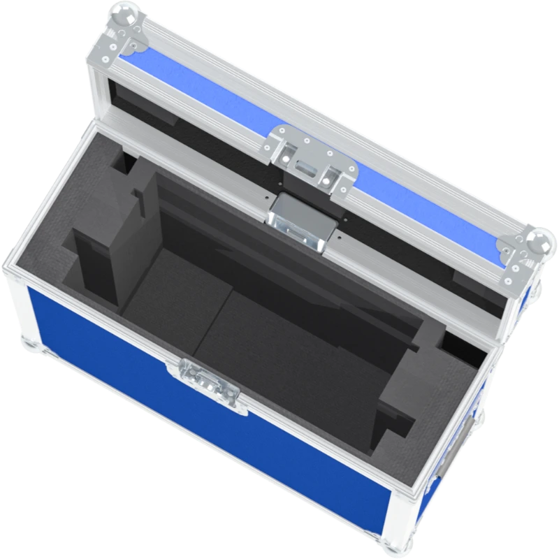 Multicase PRO open showing an Apple iMac 21.5 secured by precision-cut high-density foam