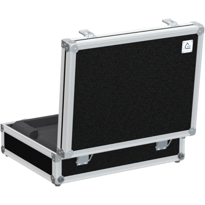 Rear view TOP of the professional laptop flight case showing the 10mm birch plywood and slim profile