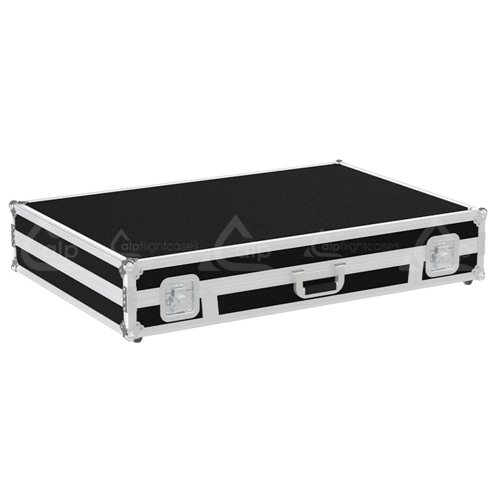 Front view of the professional heavy-duty flight case for Pioneer DDJ-RZX video DJ controller by ALP Flight Cases