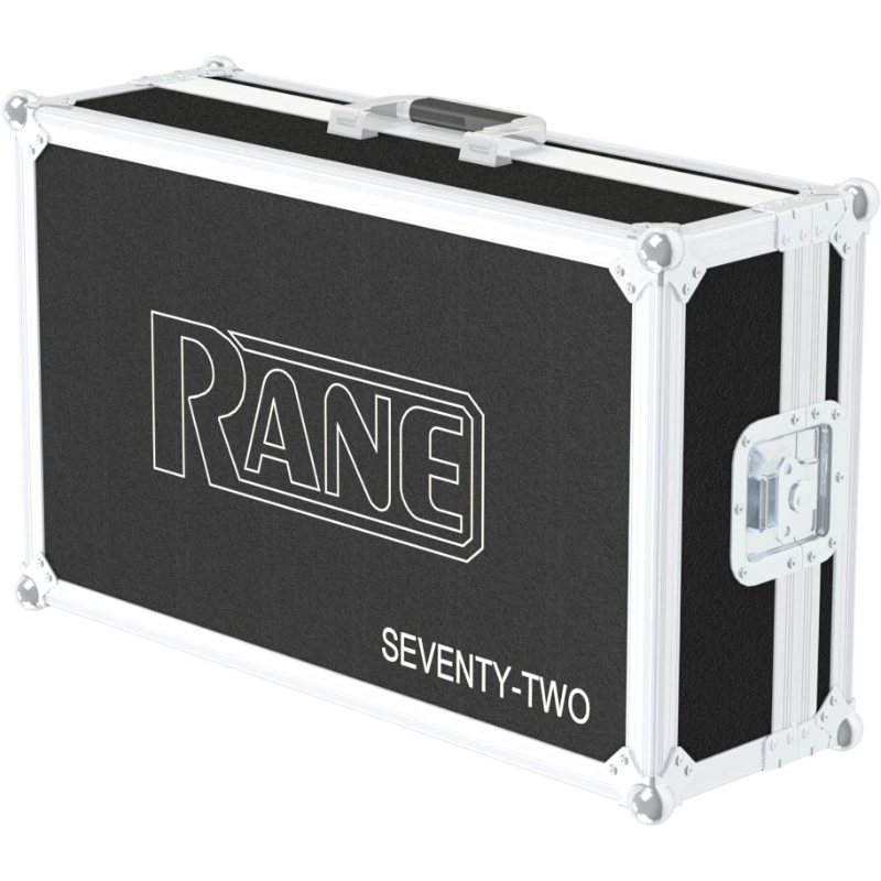 Front view of the professional touring flight case for Rane Seventy-Two battle mixer by ALP Flight Cases