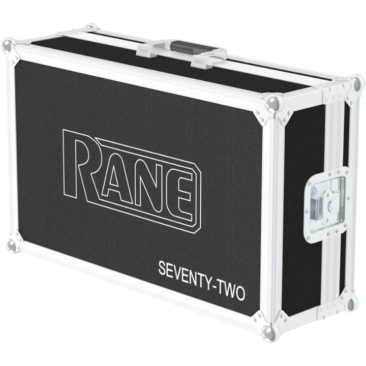 Front view of the professional touring flight case for Rane Seventy-Two battle mixer by ALP Flight Cases