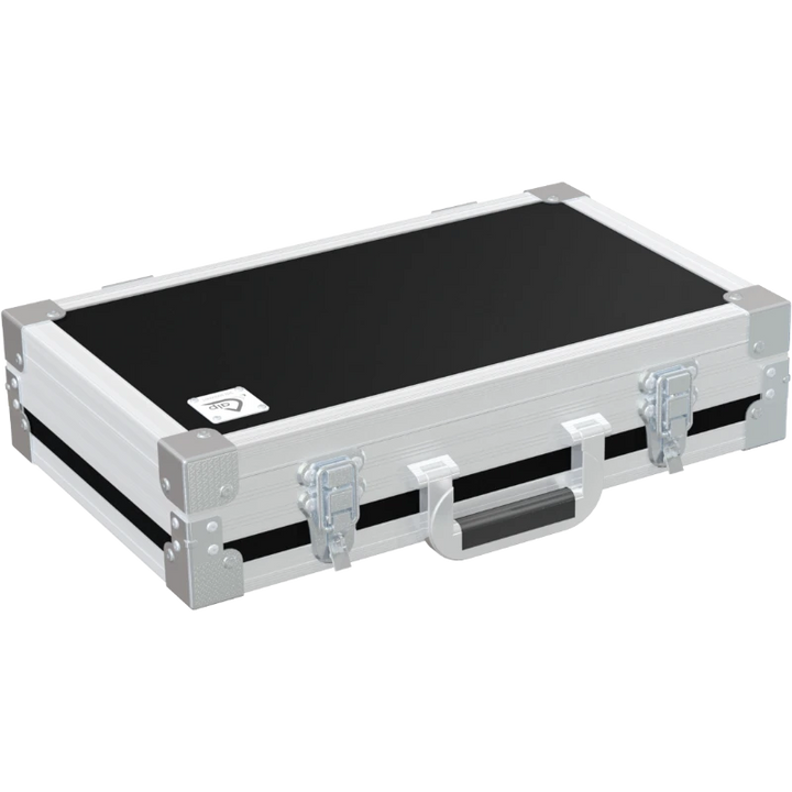 Front view of the professional touring flight case for Sennheiser EW G4 wireless microphone system by ALP Flight Cases