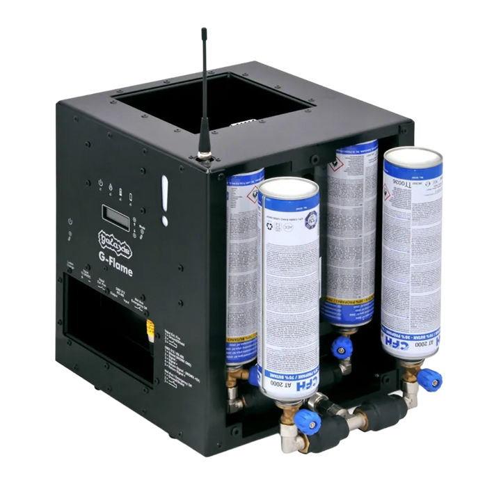 Standalone view of the Galaxis G-Flame + Power Upgrade system