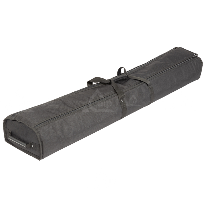 Front right perspective view of the ALP Bags professional protective bag for 2x Gravity SP4722B speaker stands