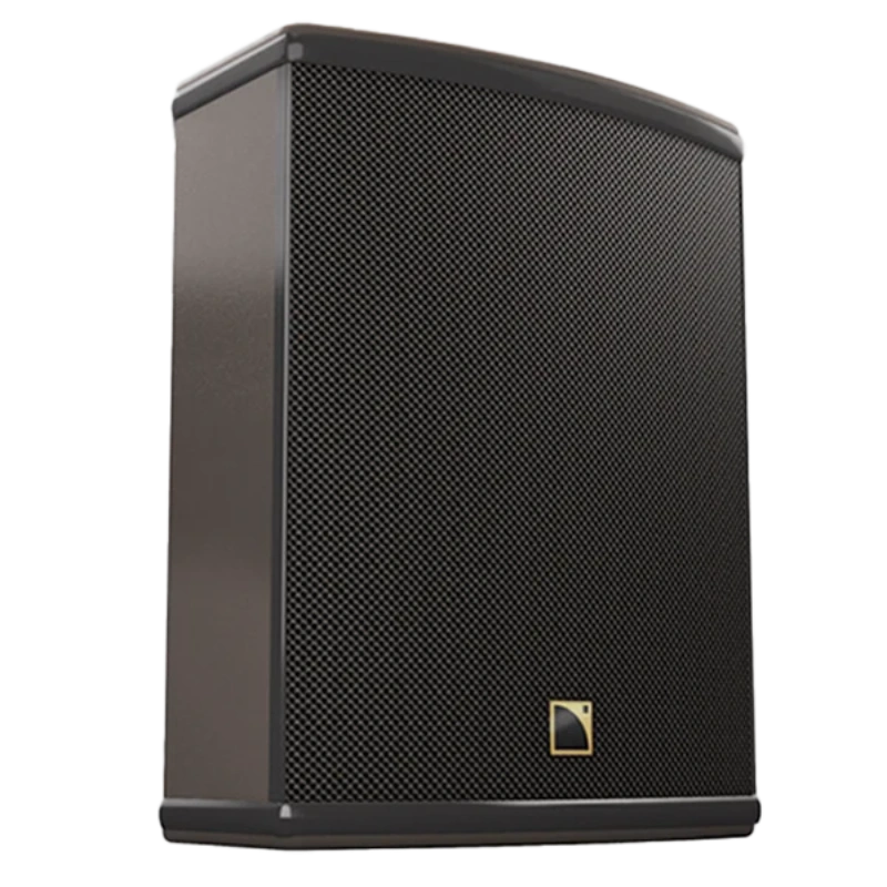 Standalone view of the L-Acoustics 12XT stage monitor speaker system protected by ALP Bags