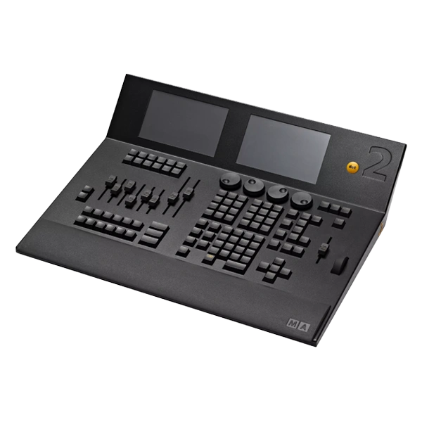 Standalone view of the MA Lighting dot2 core lighting console