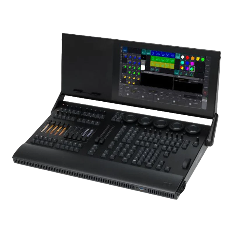 Standalone view of the MA Lighting grandMA3 compact console, representing the equipment protected by ALP Covers