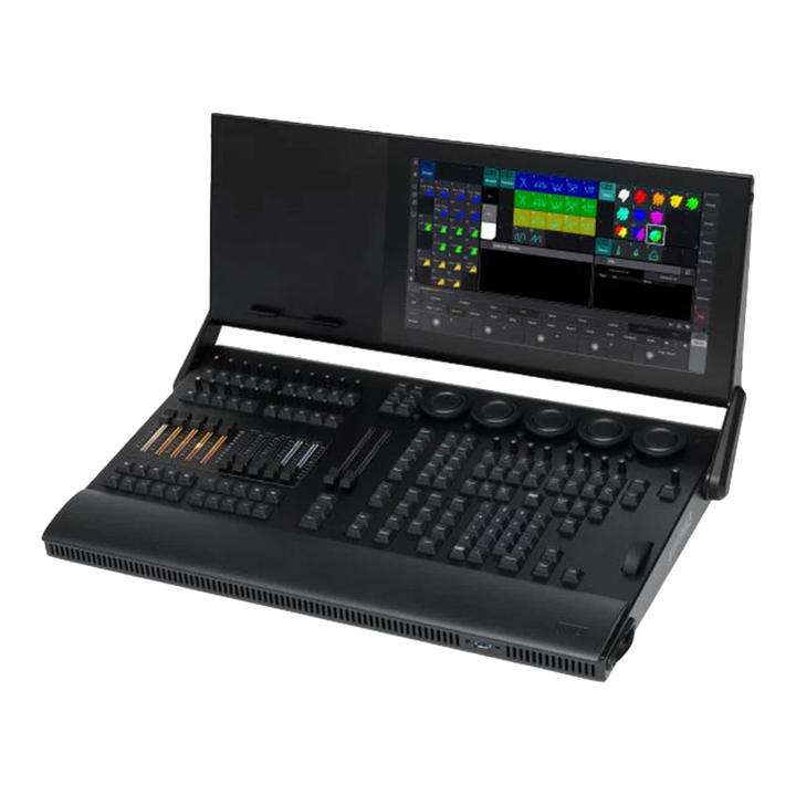 Standalone view of the MA Lighting grandMA3 compact console, representing the equipment protected by ALP Covers