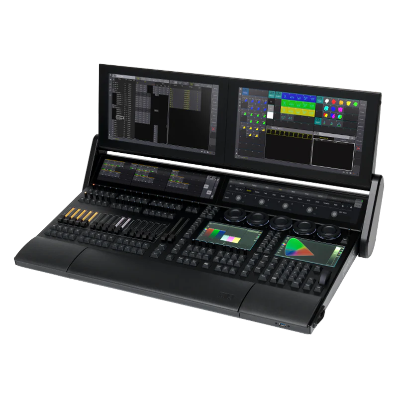 Standalone view of the MA Lighting grandMA3 light console, representing the equipment protected by ALP Covers