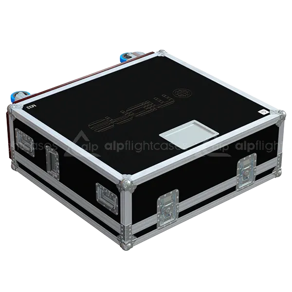 MIDAS M32 SERIE III - WHEELS SIDE VIEW FLIGHT CASE LATERAL TOP