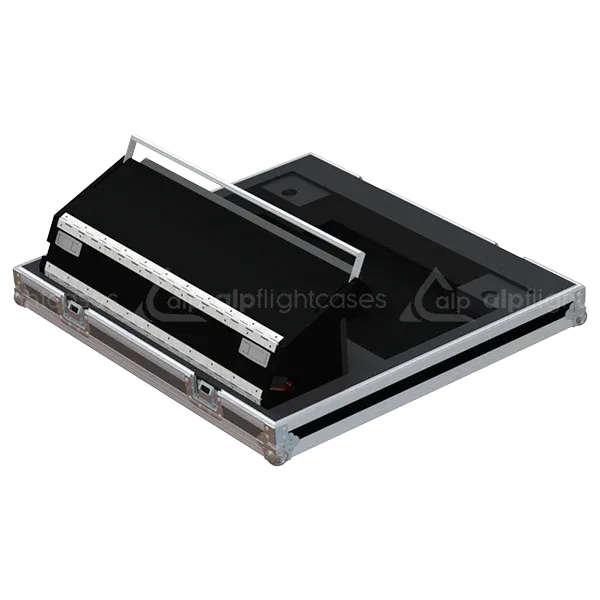 MIDAS M32 SERIE - LED - WHEELS LATERAL SIDE VIEW BACK FLIGHT CASE