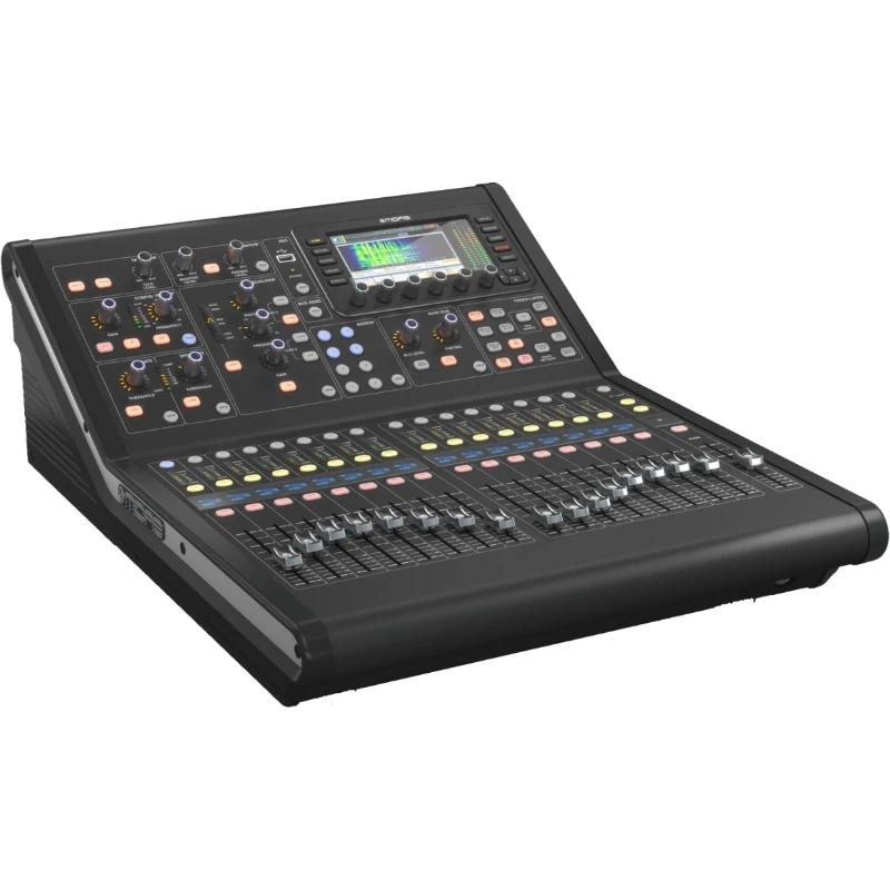 Standalone view of the Midas M32R Live digital mixing console, representing the audio equipment protected by ALP Bags.