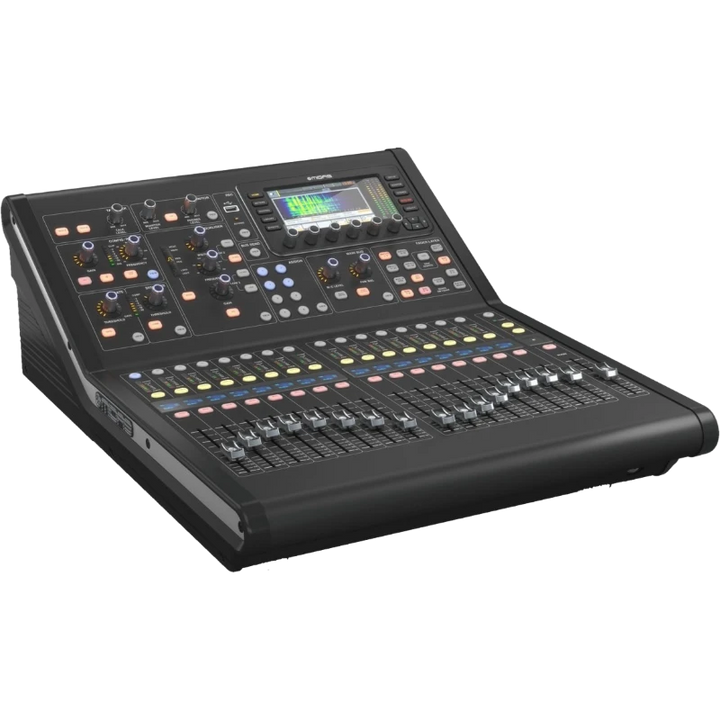 Standalone view of the Midas M32R Live digital mixing console, representing the audio equipment protected by ALP Bags.