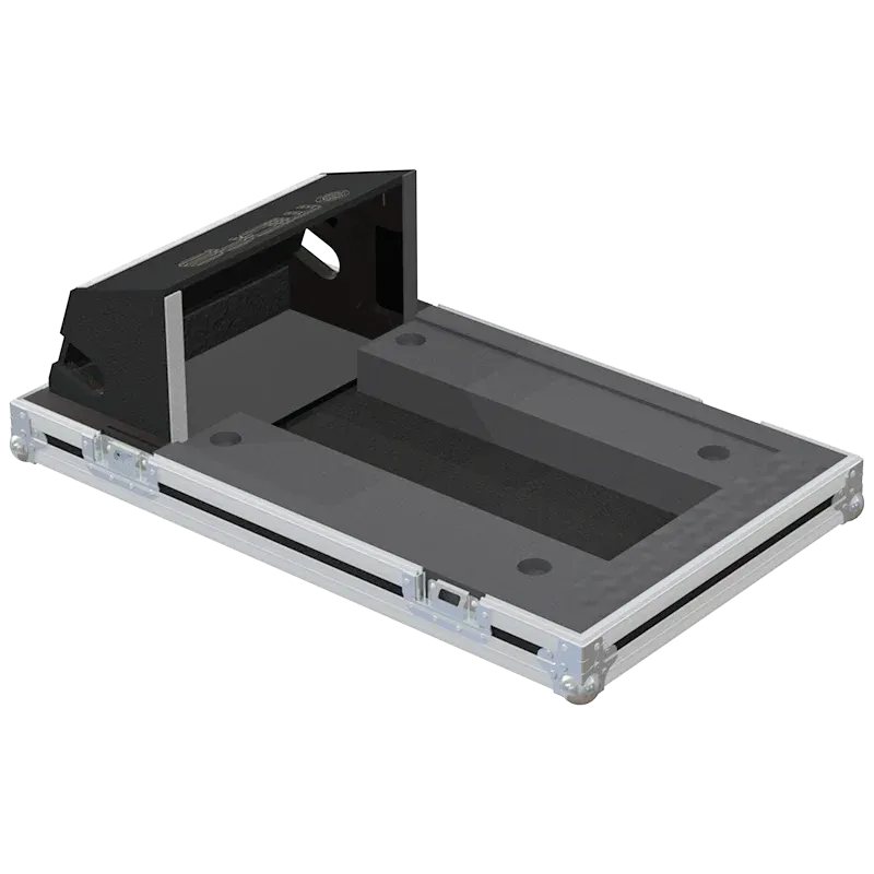 MIDAS M32R - SERIE III - WHEELS LATERAL SIDE VIEW FLIGHTCASES