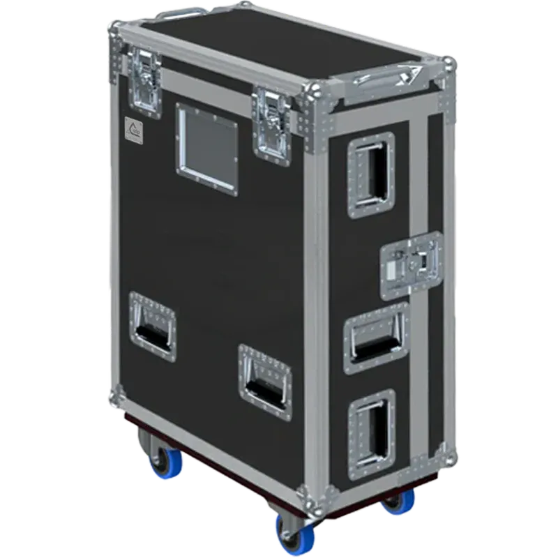 MIDAS PRO1-IP FLIGHT CASE LATERAL SIDE VIEW