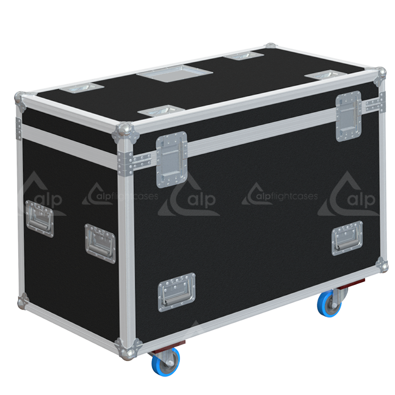Side profile highlighting the 10mm structural framework, integrated stacking dishes, and ergonomic handles for heavy-duty team lifting
