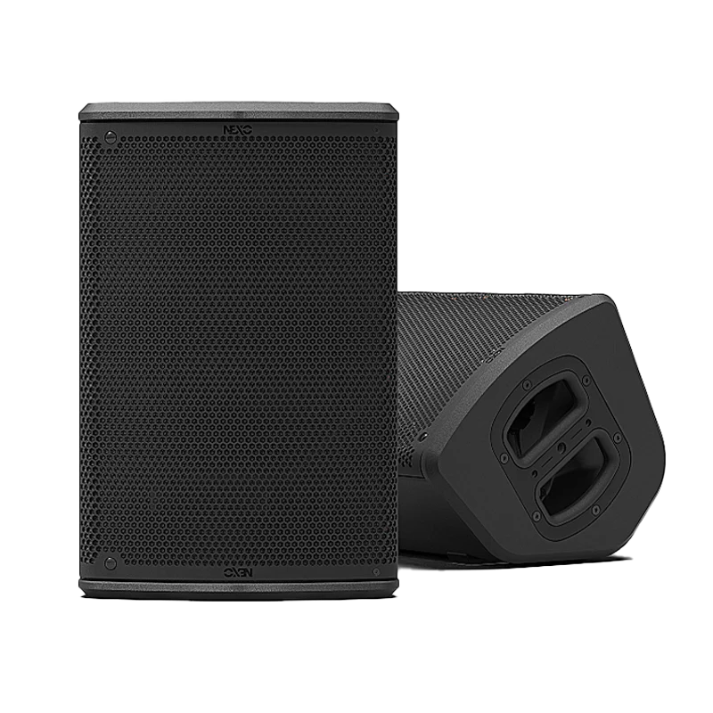 NEXO P8 loudspeaker shown alone as reference for ALP custom cover compatibility
