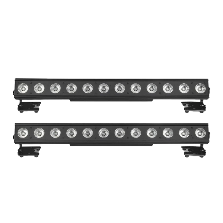 Standalone view of the 2x Cameo PixBar DTW LED bars, representing the equipment protected by ALP Bags.