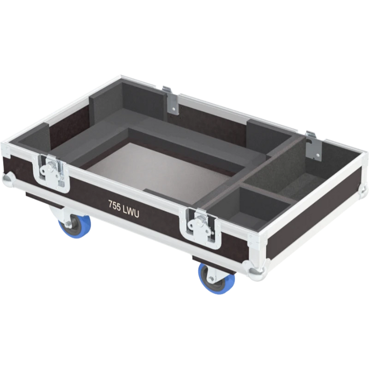 Side profile highlighting the robust 10mm structural framework and ergonomic placement of the recessed handles for team lifting