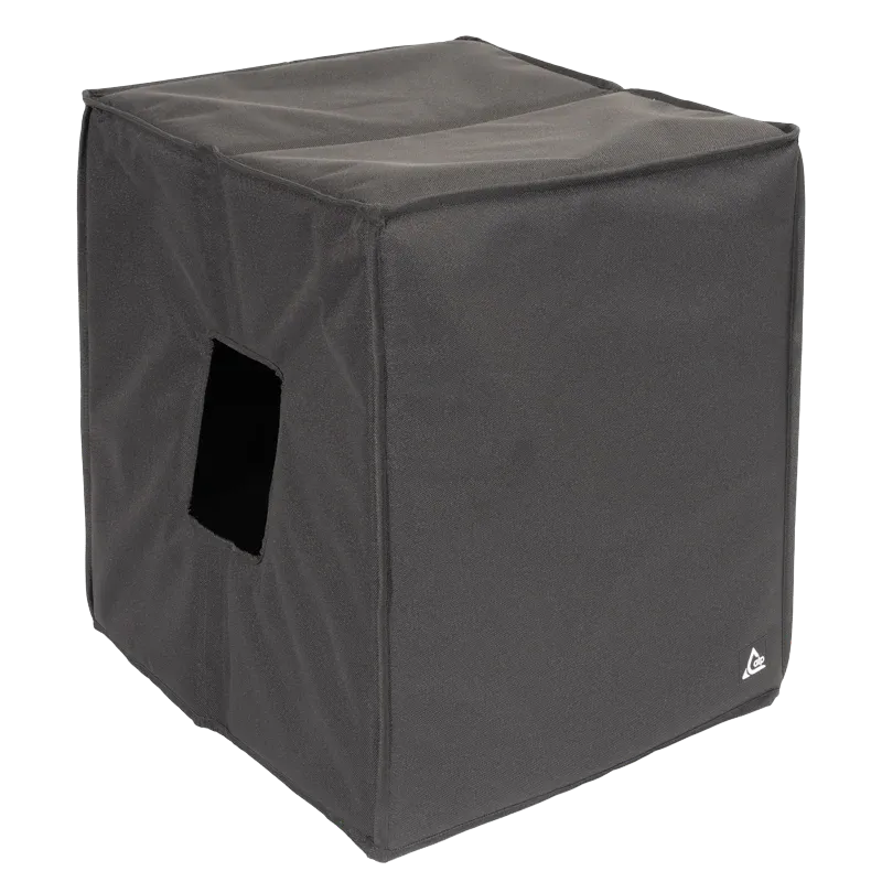 Side profile view highlighting the streamlined slip-on design of the protective cover over the RCF TTS 18-A II
