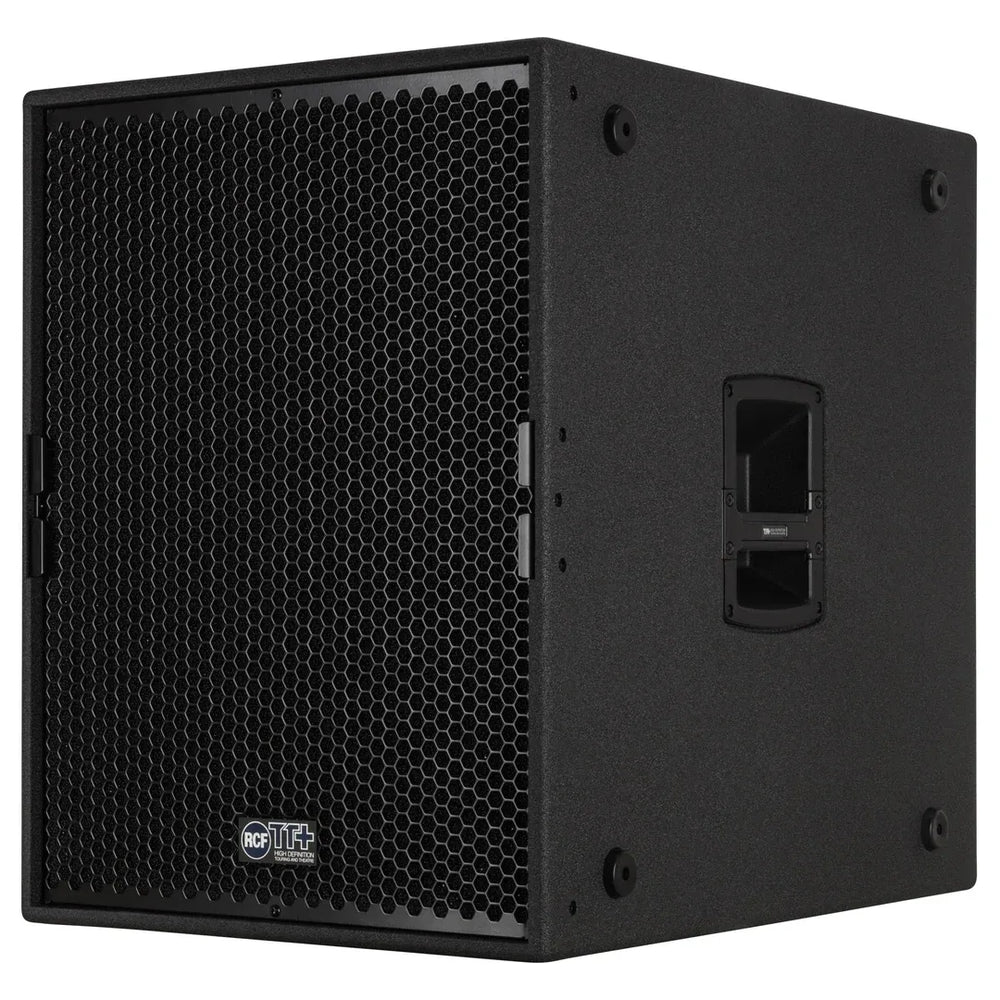 Standalone view of the RCF TTS 18-A II, representing the premium professional audio equipment protected by ALP Bags