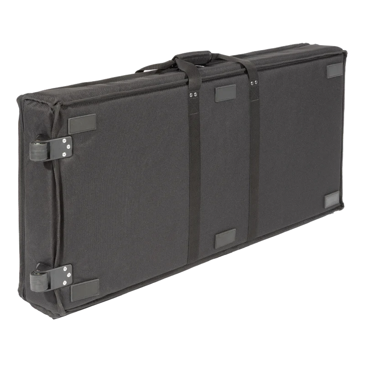 Rear view of the padded transport bag for the Roland Jupiter-X