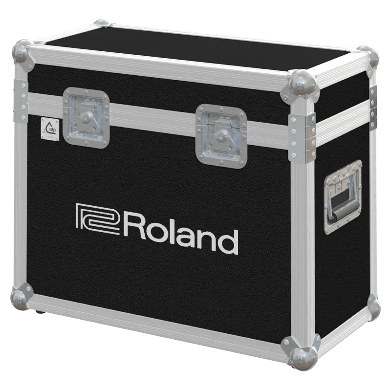ROLAND PRO A/V S-1608 FLIGHT CASE LATERAL SIDE VIEW