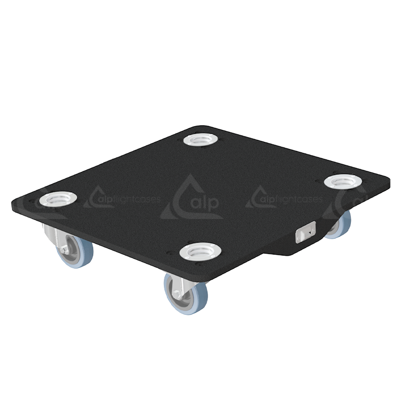 Top and front view of the professional Skate Transport RSLA 600x600 by ALP Flight Cases