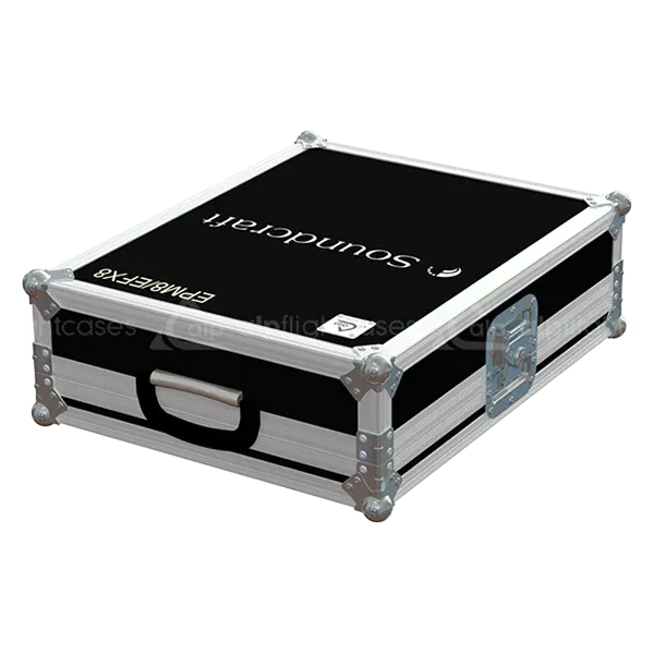 SOUNDCFRAFT EPM8/EFX8 - SERIE II LATERAL SIDE VIEW FLIGHT CASE