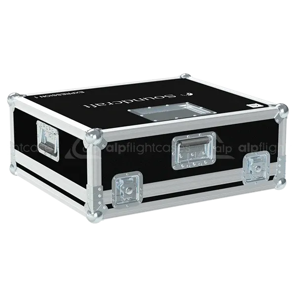 SOUNDCRAFT SI EXPRESSION1 SERIE II LATERAL SIDE VIEW FLIGHT CASE