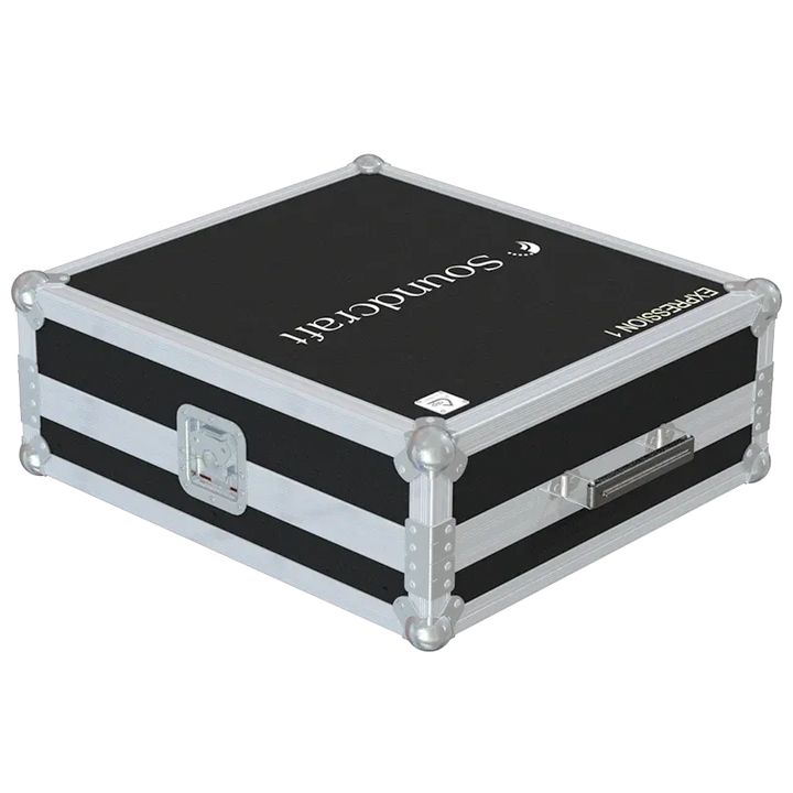 Soundcraft Si Expression 1 Rack Profile Flight Case Lateral side view top side