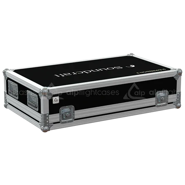 SOUNDCRAFT SI EXPRESSION3 SERIE II LATERAL SIDE VIEW FLIGHT CASE