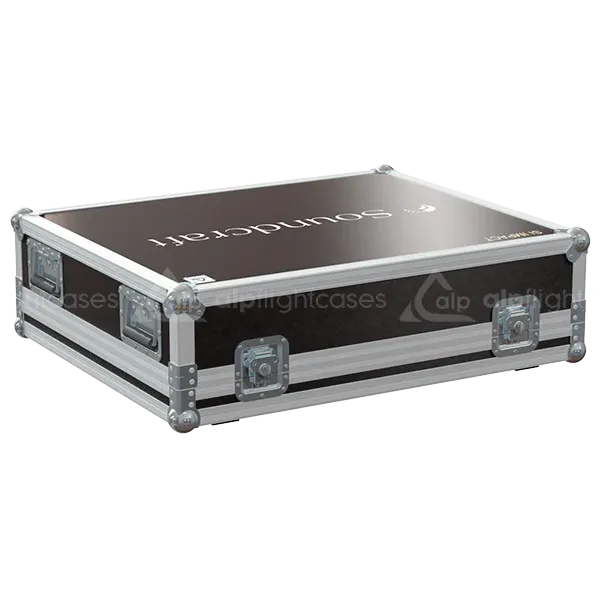 SOUNDCRAFT SI IMPACT SERIE II STD LATERAL SIDE VIEW FLIGHT CASE