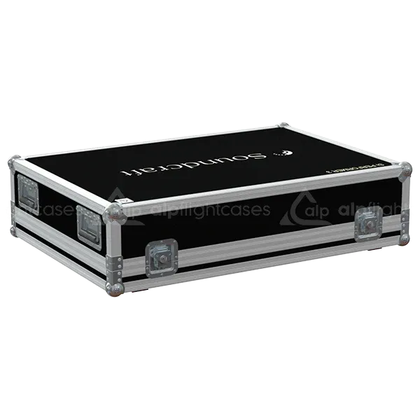 SOUNDCRAFT SI PERFORMER3 SERIE II LATERAL SIDE VIEW FLIGHT CASE