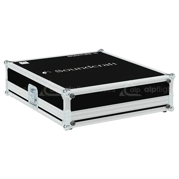 SOUNDCRAFT SIGNATURE 16 SIDE VIEW FLIGHT CASE LATERAL
