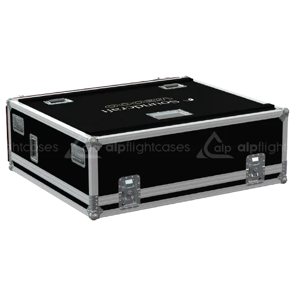 SOUNDCRAFT VI2000 SERIE III - WHEELS FLIGHT CASE LATERAL SIDE CASE VIEW