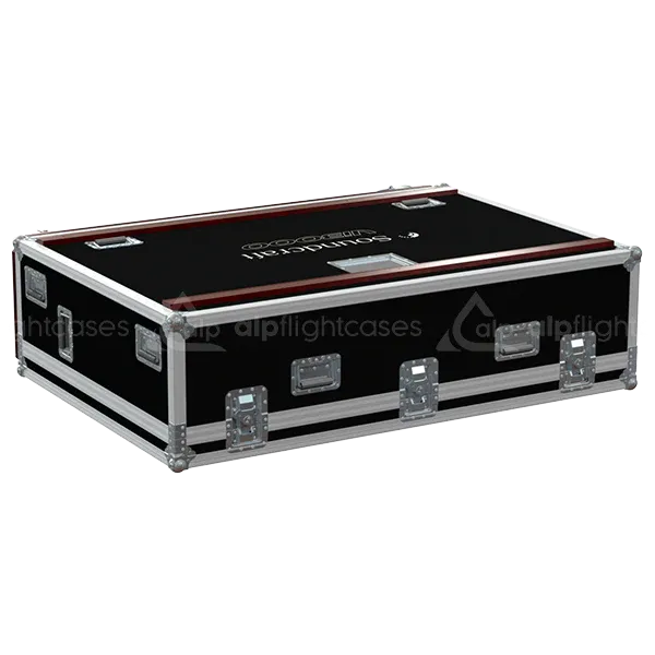 SOUNDCRAFT VI3000 SERIE III - WHEELS SIDE VIEW LATERAL FLIGHT CASE